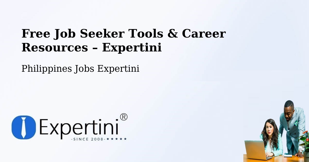 Free Job Seeker Tools & Career Resources – Sillawit - Sillawit, Philippines Jobs Expertini