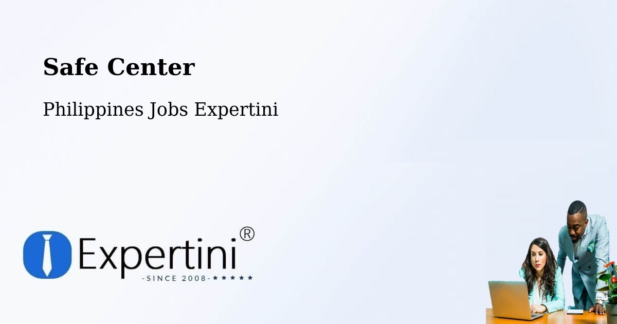 Safety Center – Sillawit - Philippines Jobs Expertini
